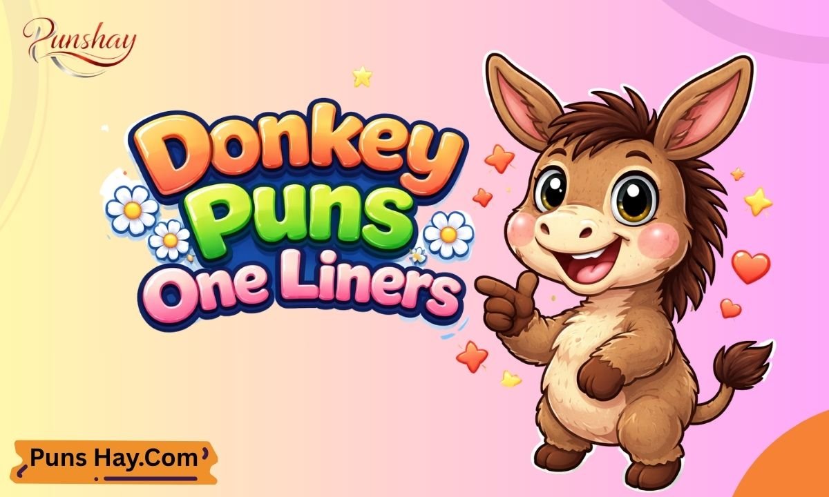 Donkey Puns One Liners