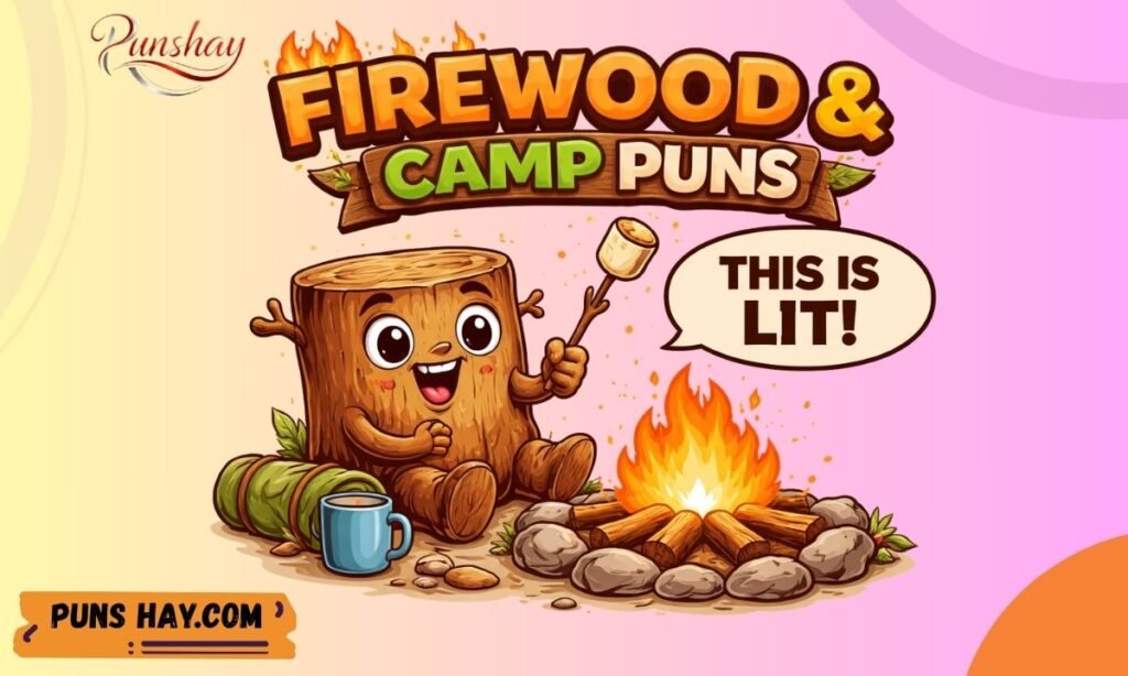 Firewood & Camp Puns