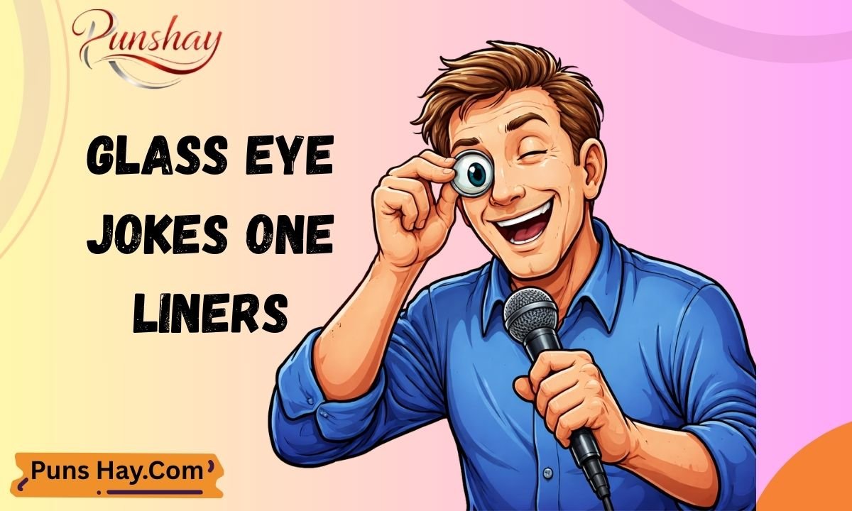Glass Eye Jokes One Liners