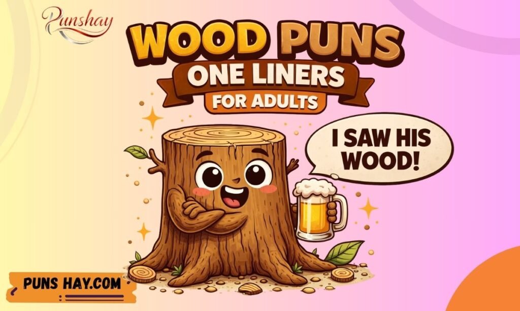 Wood Puns One Liners for Adults