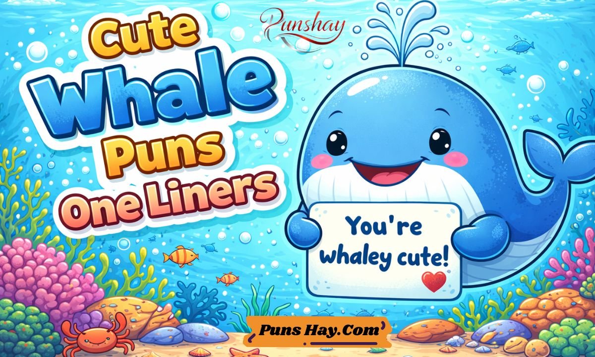 Cute Whale Puns One Liners