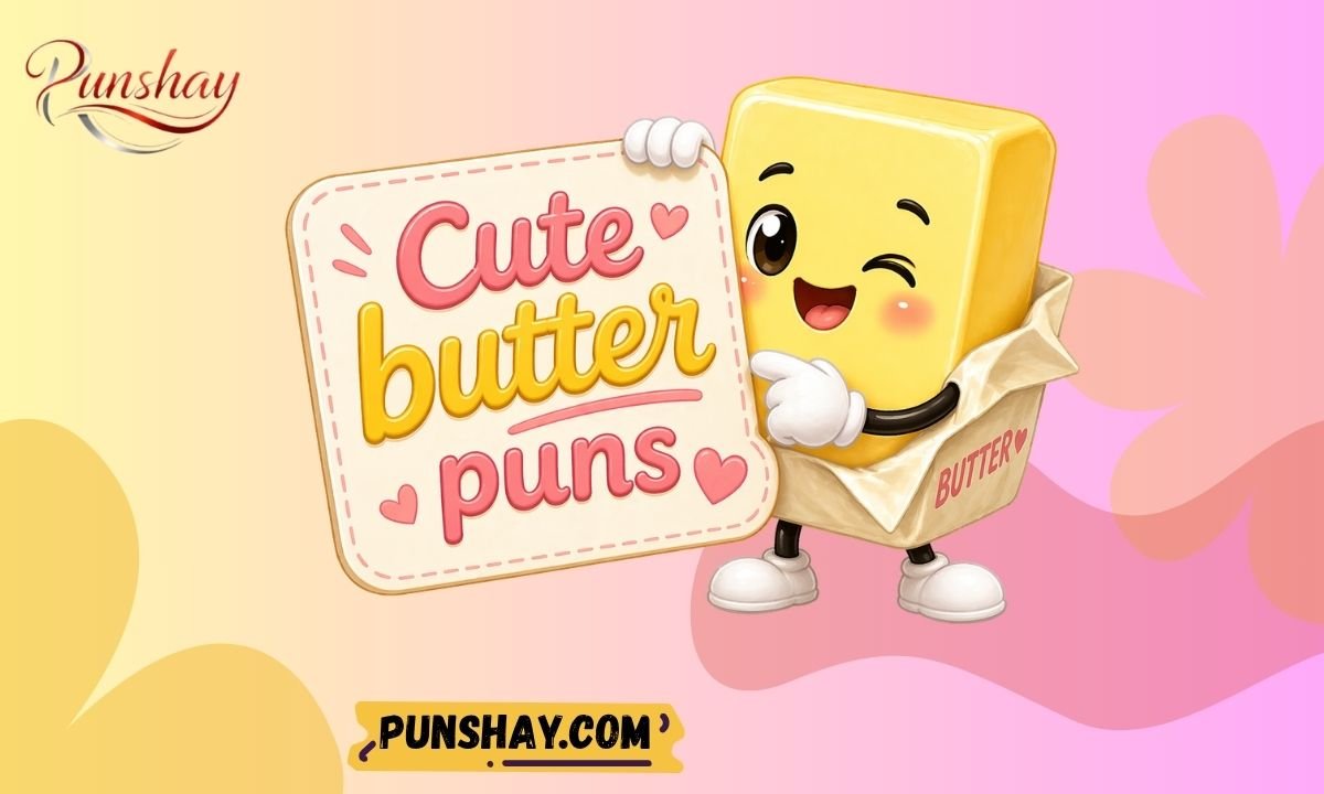 Cute butter puns
