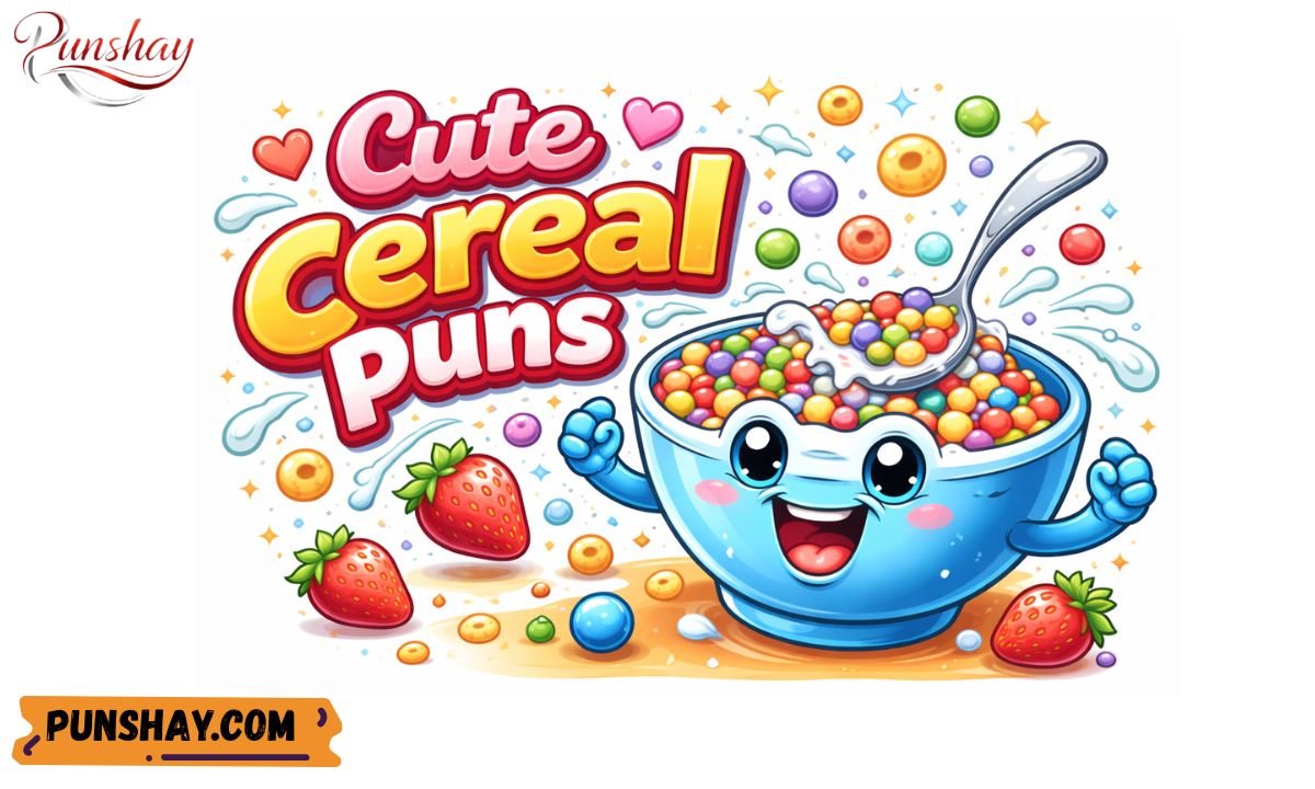 Cute cereal puns