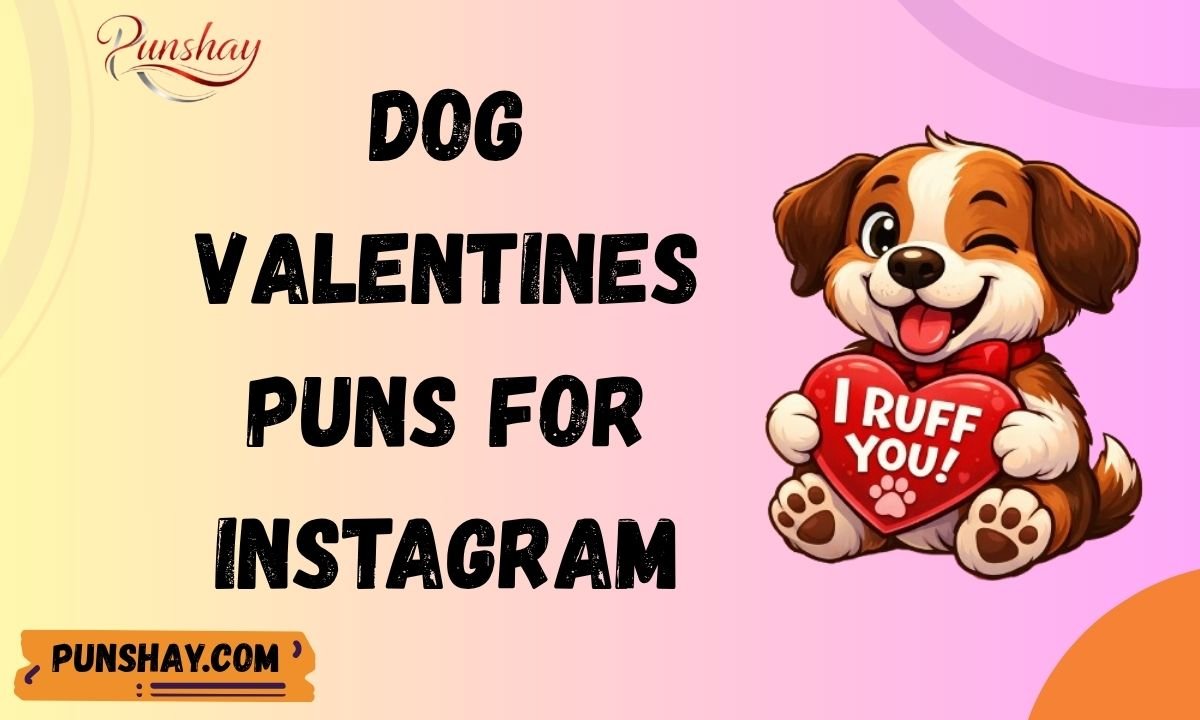 Dog Valentines Puns For Instagram