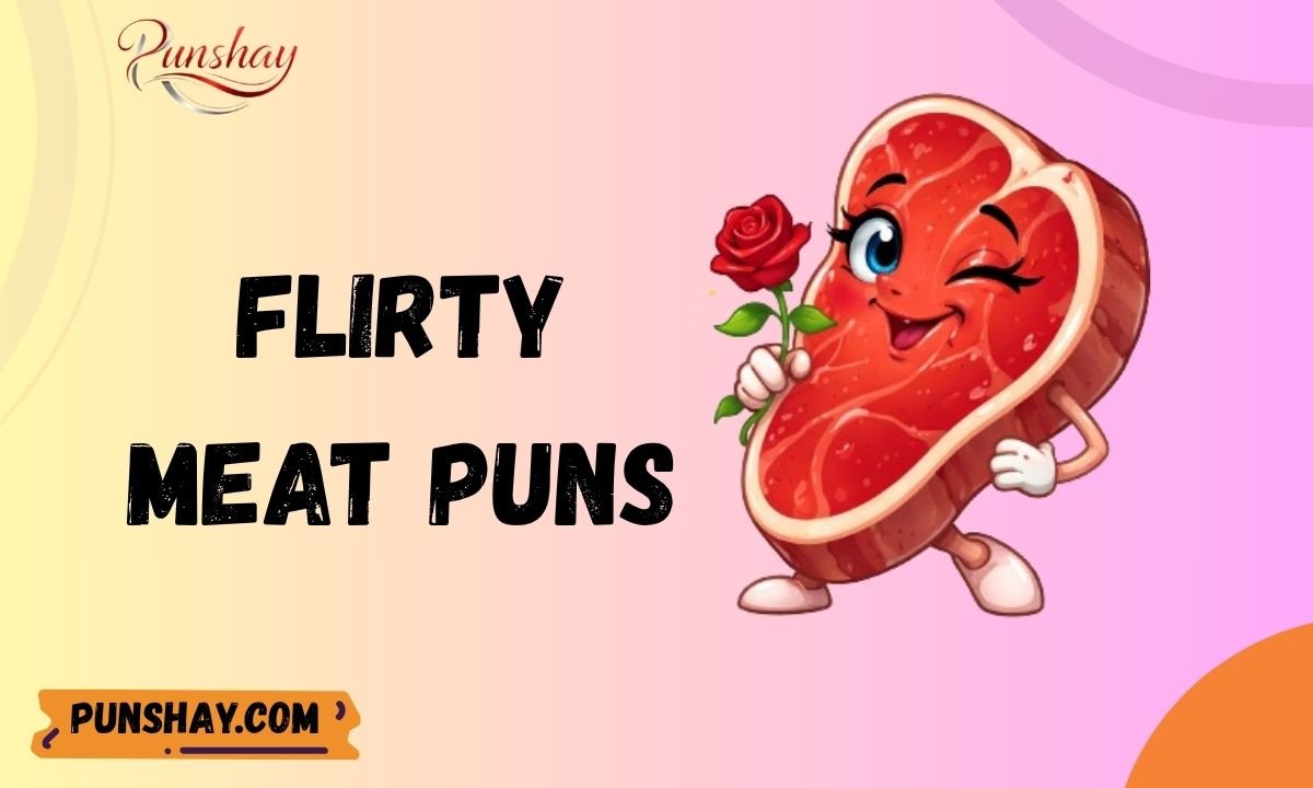 Flirty meat puns