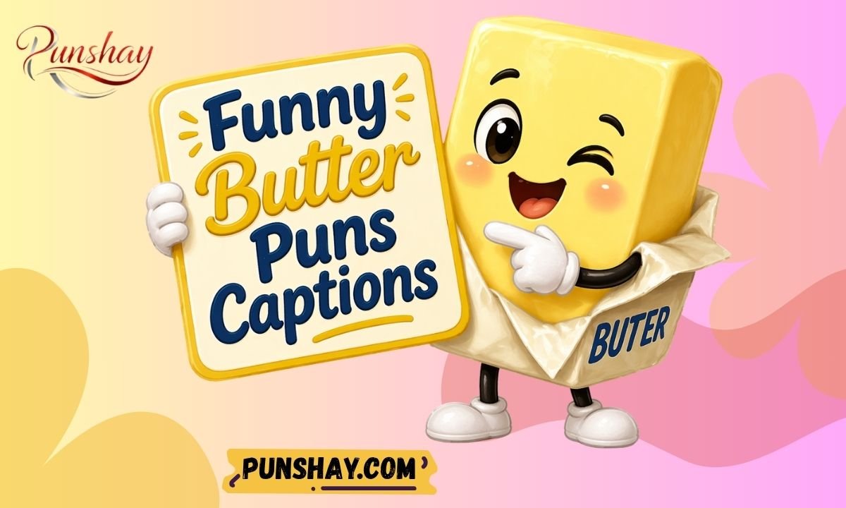 Funny Butter Puns Captions
