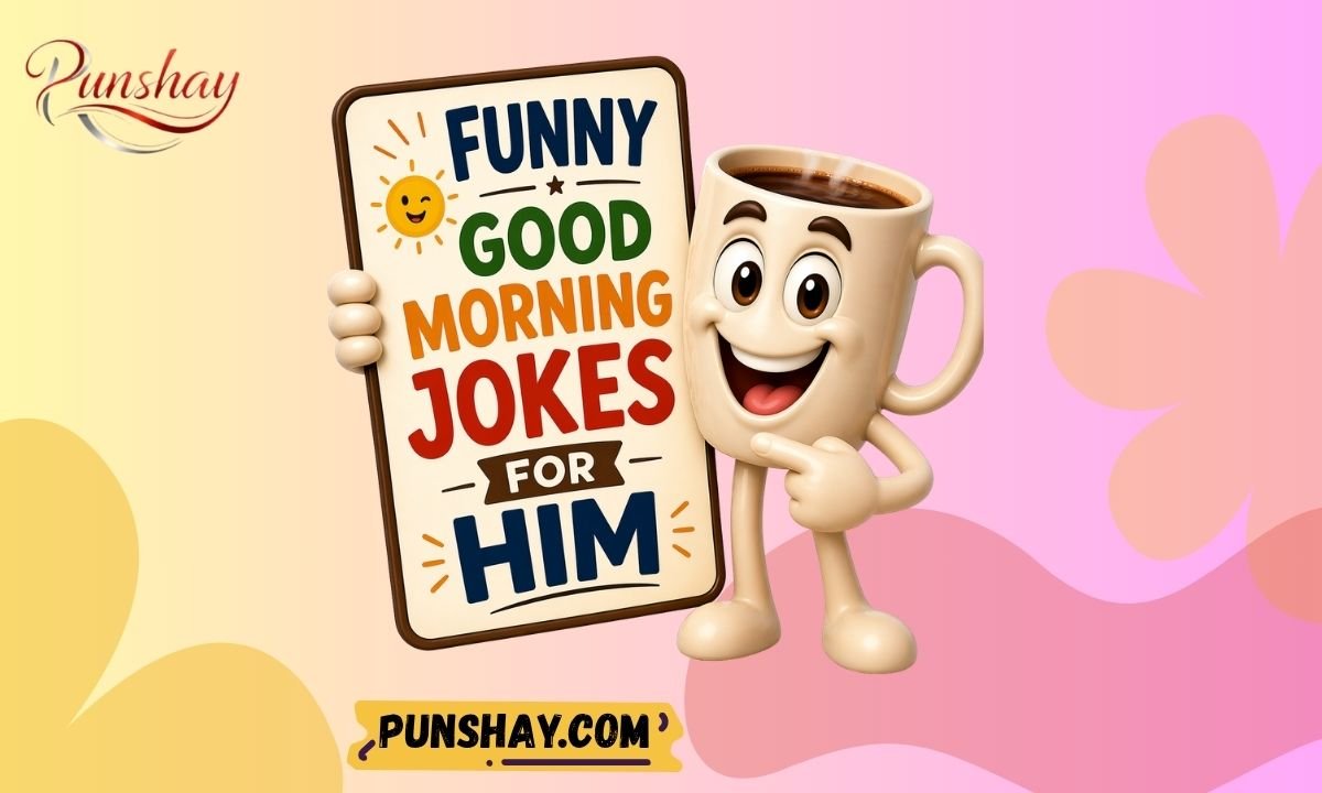 Funny Good Morning Jokes for Him