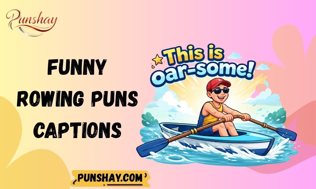 Funny Rowing Puns Captions