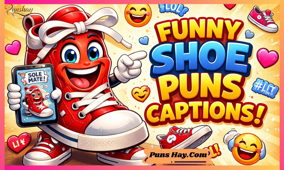 Funny Shoe Puns Captions