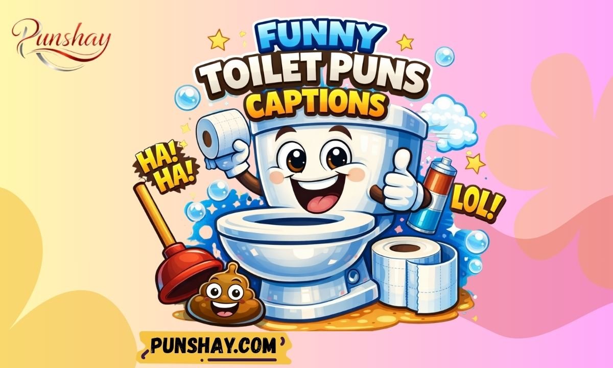 Funny Toilet Puns Captions