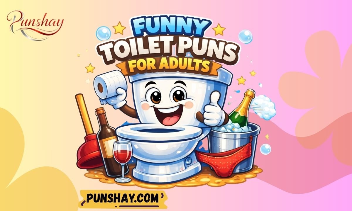 Funny Toilet Puns for Adults
