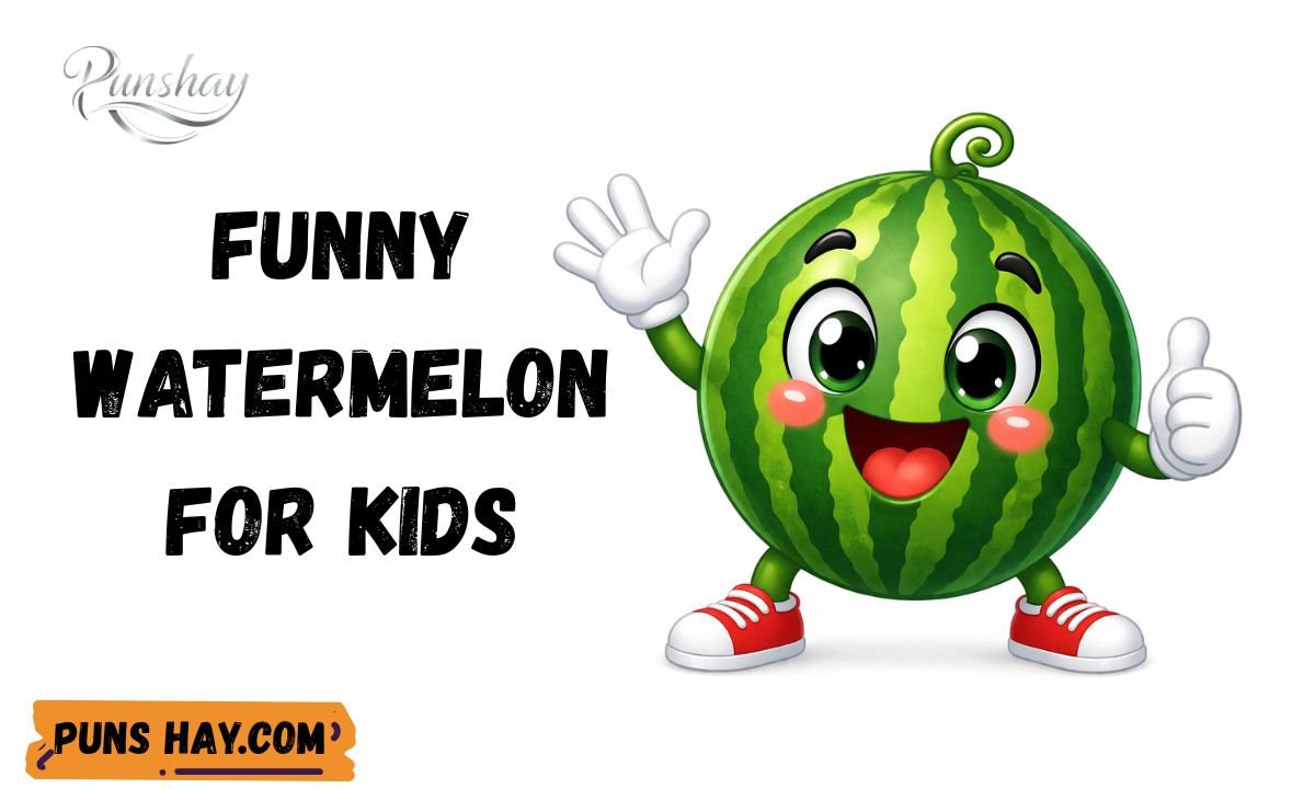 Funny watermelon for kids