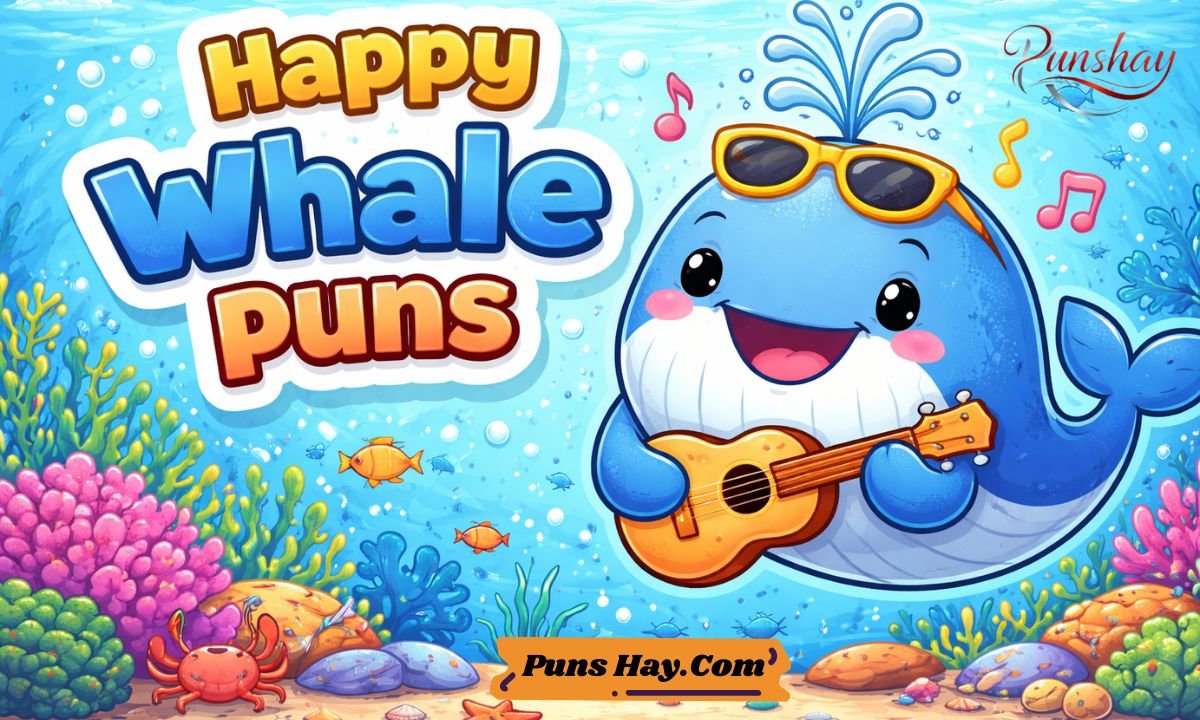 Happy whale puns