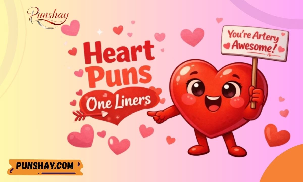 Heart Puns One Liners