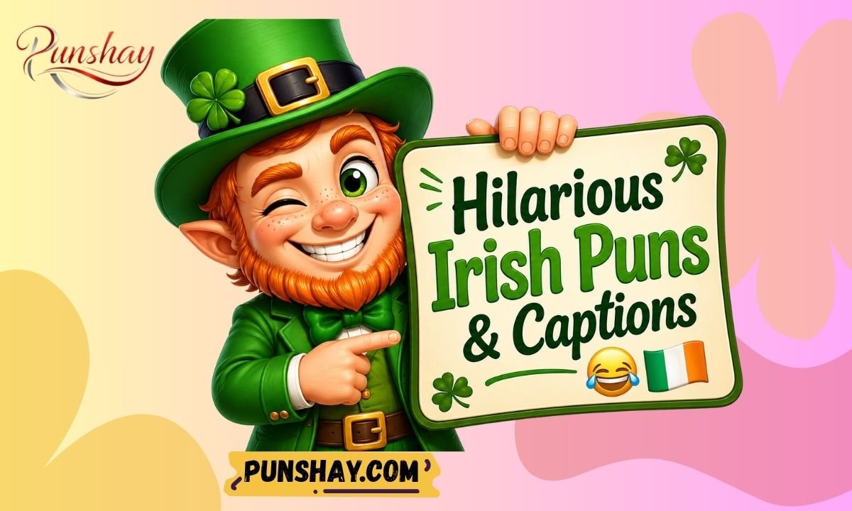 Hilarious Irish Puns & Captions 🇮🇪