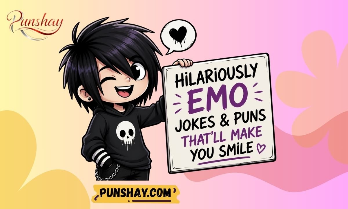 Hilariously Emo Jokes & Puns That'll Make You Smile