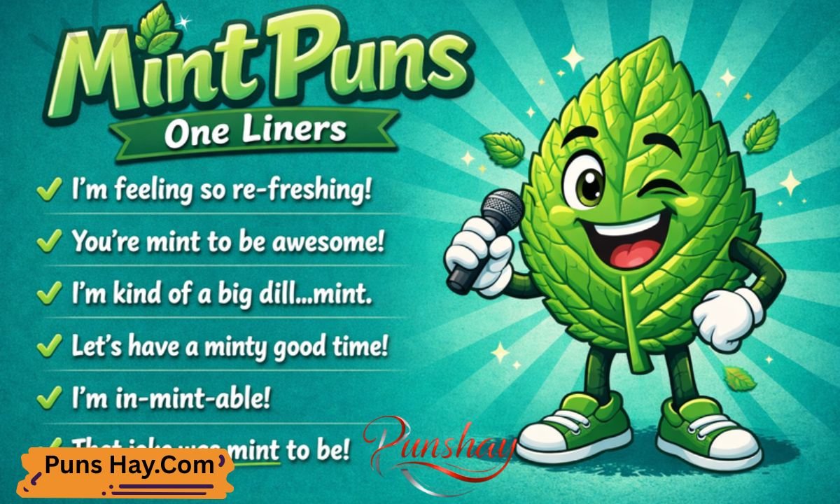 Mint Puns One Liners