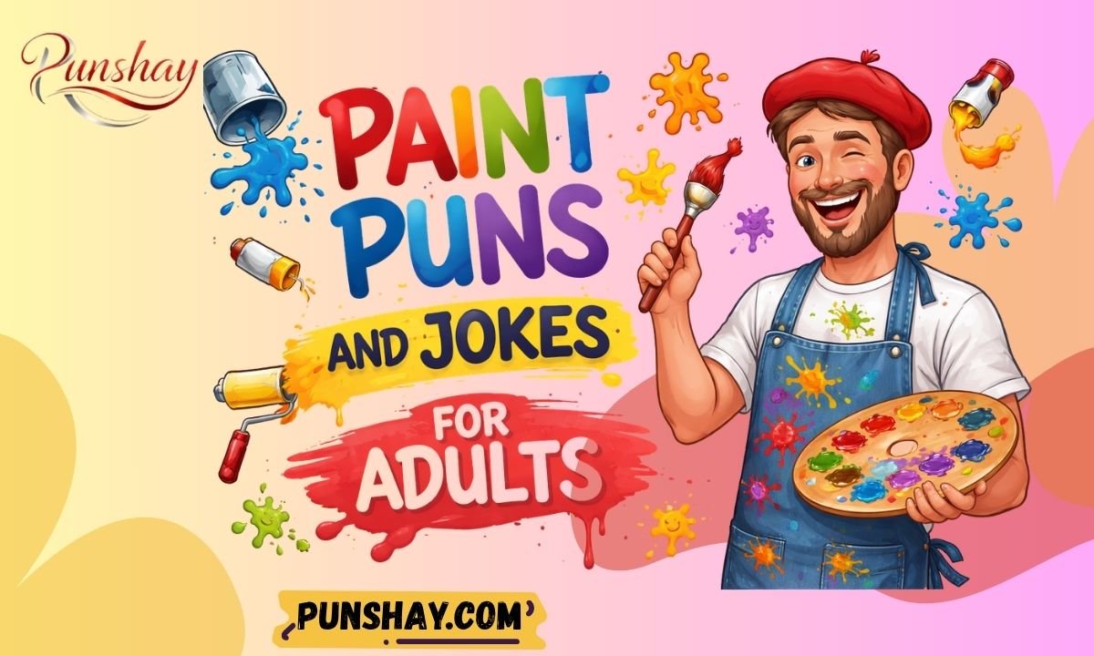 Paint Puns and Jokes for Adults