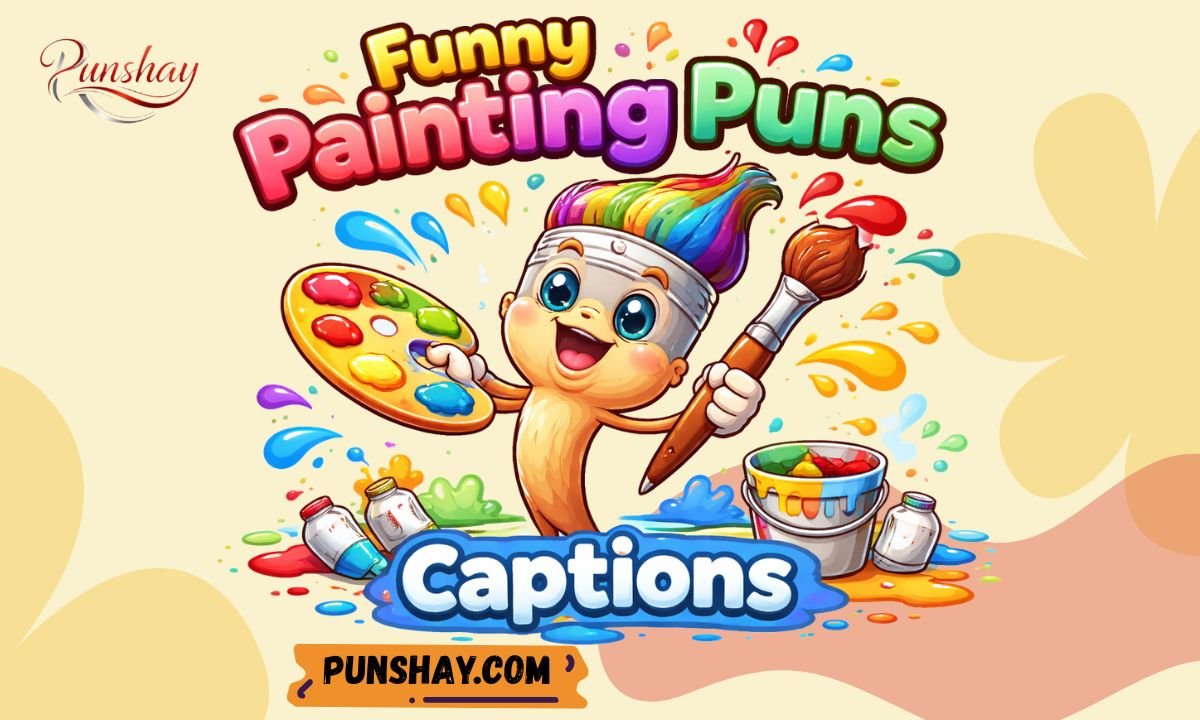 Painting Funny Painting Puns Captions