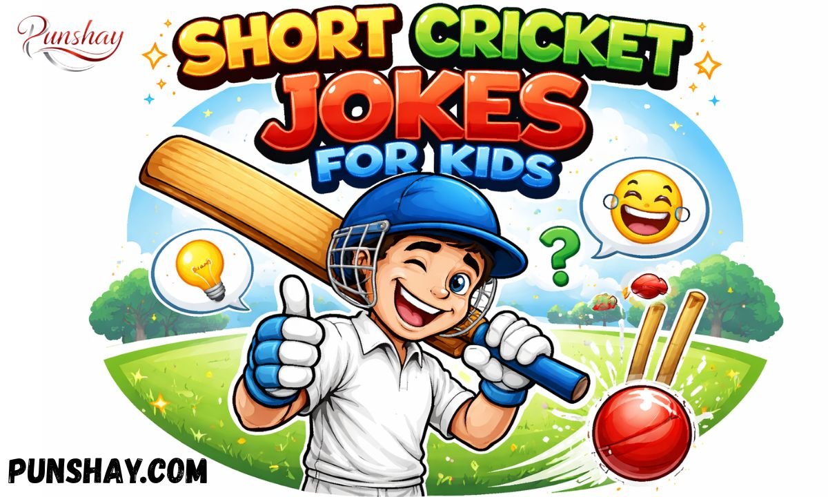Short Cricket Jokes for Kids