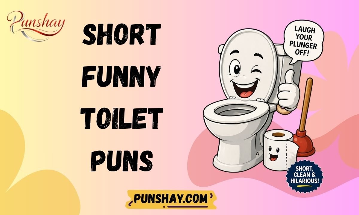 Short Funny Toilet Puns