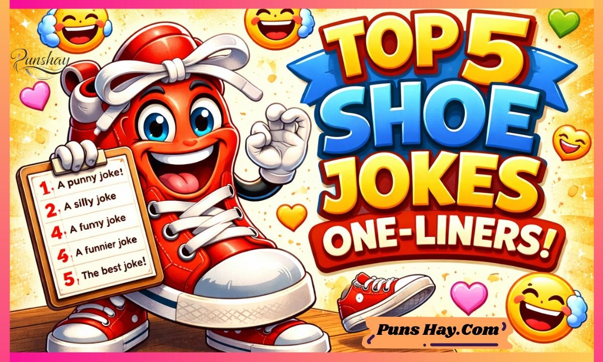 Top 5 shoe jokes one-liners