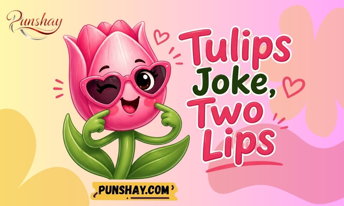 Tulips Joke Two Lips