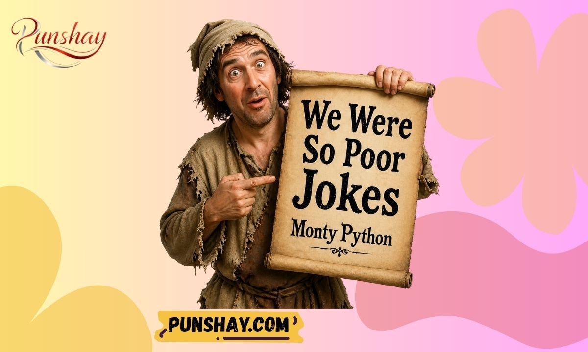 We Were So Poor Jokes Monty Python