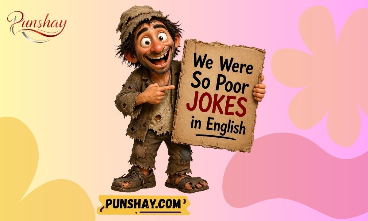 We Were So Poor Jokes in English
