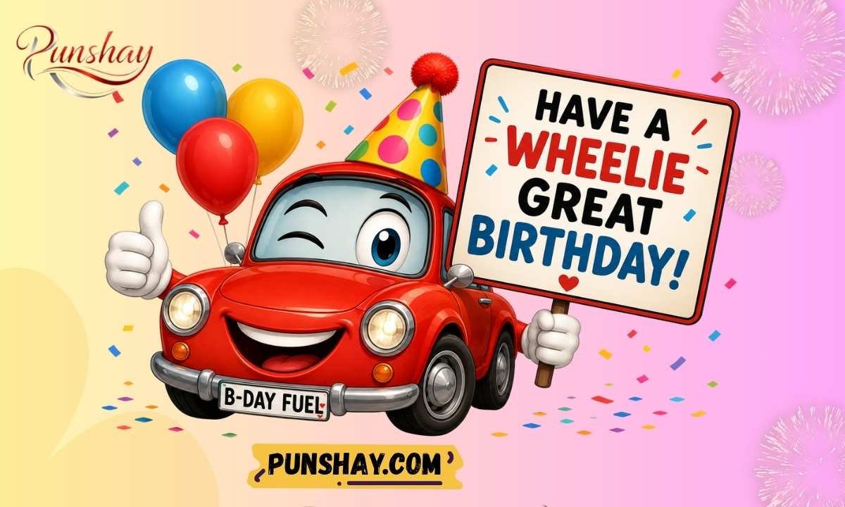 Car puns for birthday