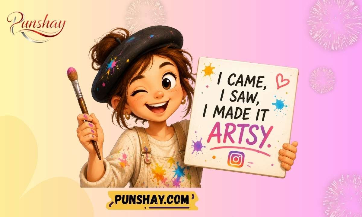 Clever Art Puns for InstagramClever Art Puns for Instagram