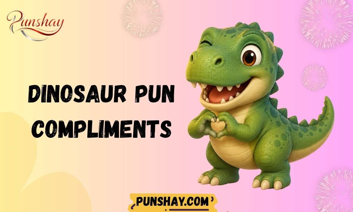Dinosaur Pun Compliments