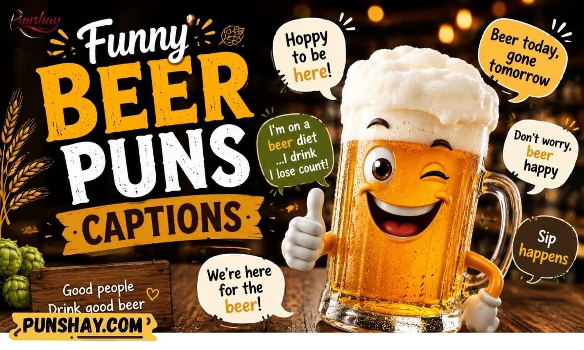 Funny Beer Puns Captions