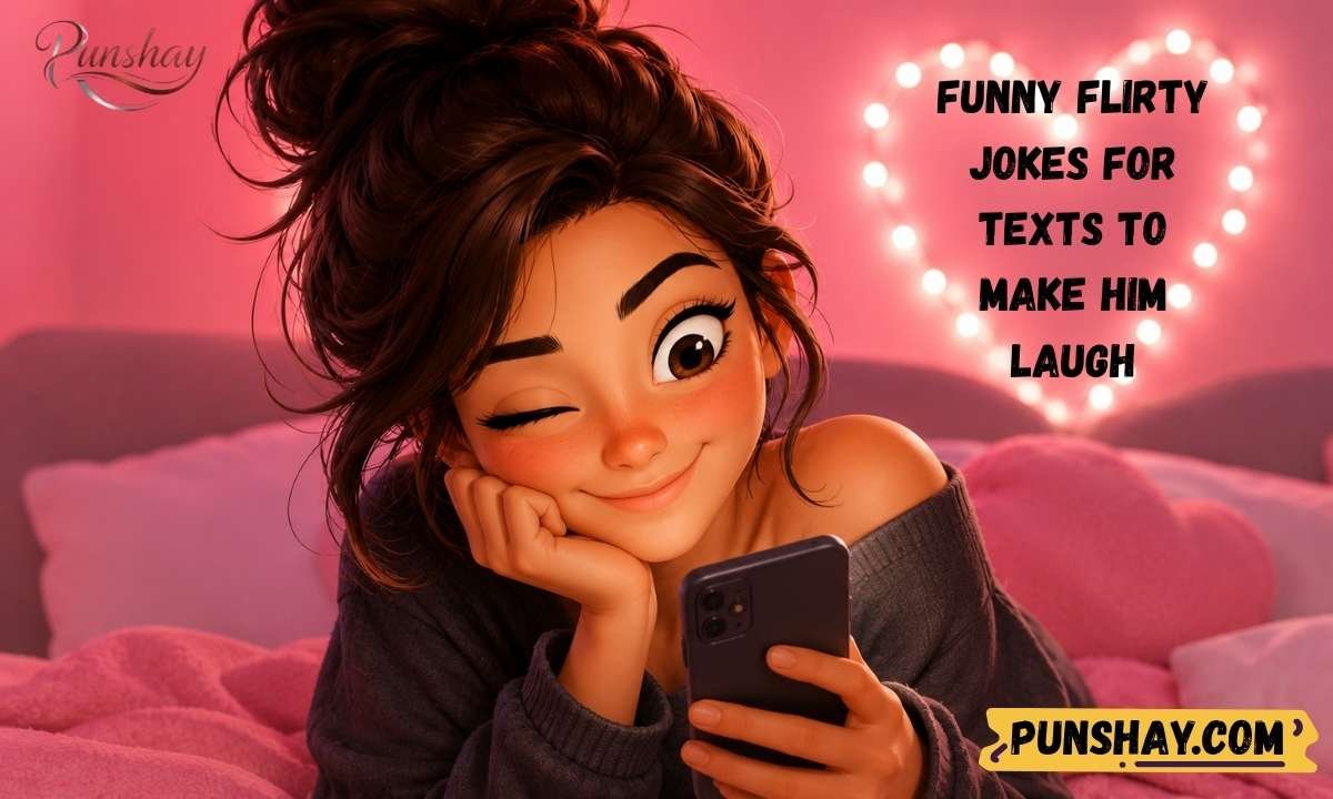 Funny Flirty Jokes for Texts to Make Him Laugh