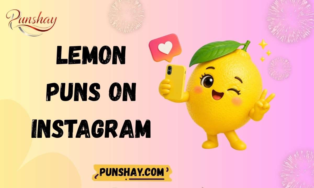 Lemon Puns on Instagram