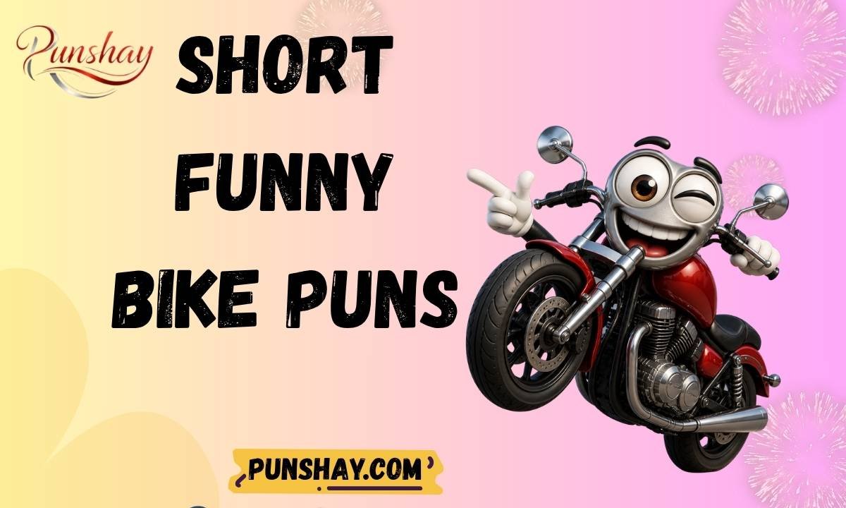 Short Funny Bike Puns