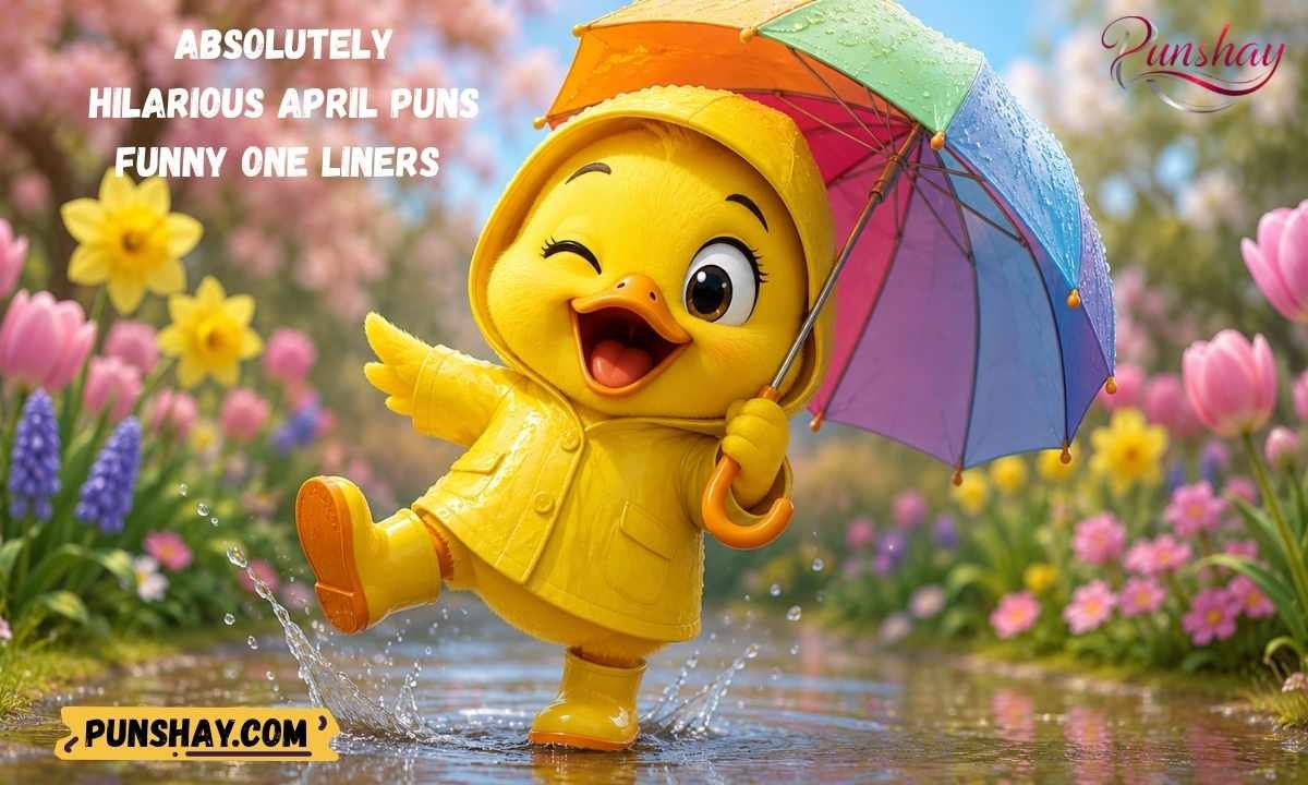 Absolutely Hilarious April Puns Funny One Liners