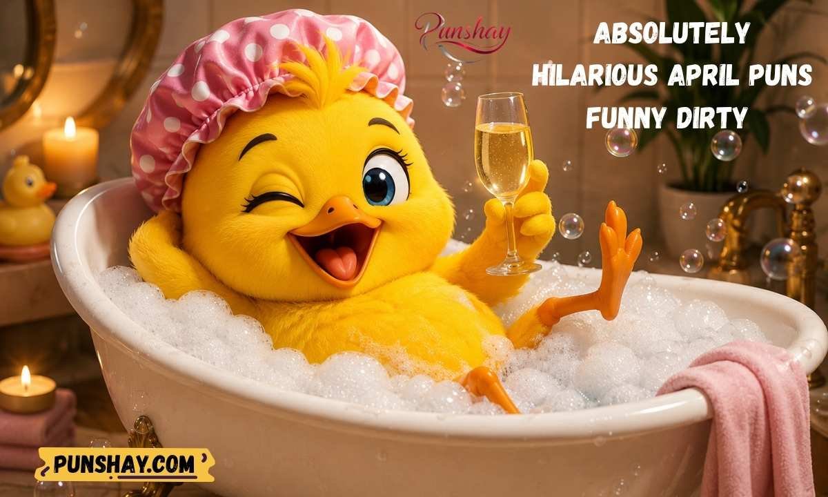 Absolutely hilarious April puns funny dirty