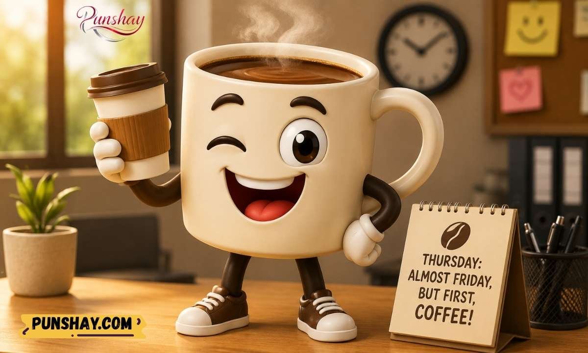 Thursday Coffee Jokes and Puns