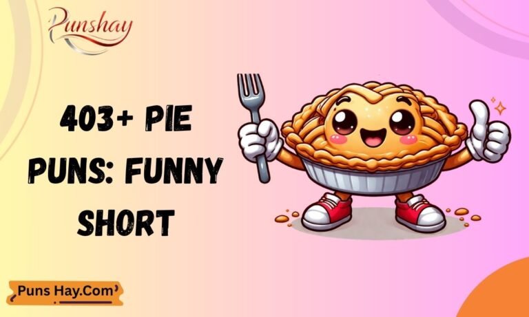 403+ Pie Puns Funny Short One-Liners & Jokes for Adults