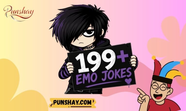 191+ Emo Jokes That’ll Make You Laugh Through the Darkness