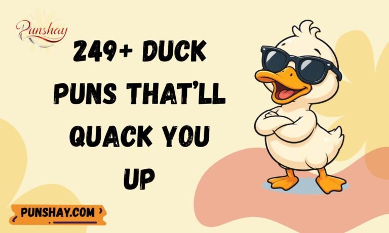 249+ Duck Puns That’ll Quack You Up (No Pond-er Required)