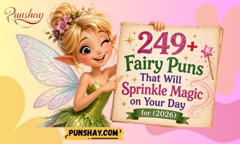 249+ Fairy Puns That Will Sprinkle Magic on Your Day for (2026)