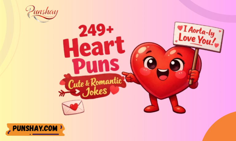 249+ Heart Puns Cute & Romantic Jokes for Every Mood (2026)