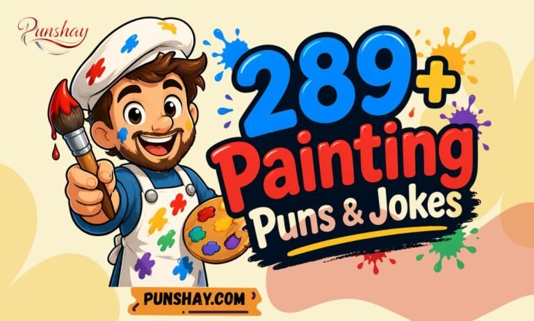289+ Painting Puns & Jokes Clever Wordplay You’ll Love (2026)