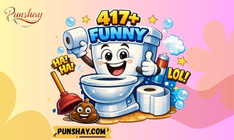 417+ Funny Toilet Puns Hilarious & Unfiltered (2026)