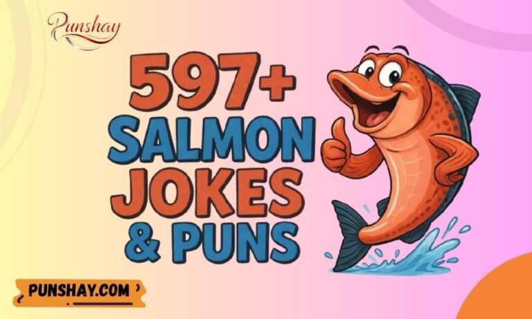 597+ Salmon Jokes & Puns That’ll Make You LOL (2026)