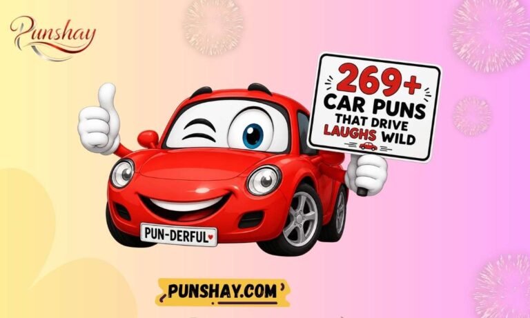 269+ Car Puns That Drive Laughs Wild