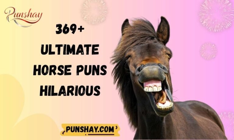 369+ Ultimate Horse Puns Hilarious, Cute & Clever Horse Jokes You’ll Neigh-ver Forget