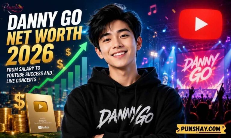 Danny Go Net Worth 2026 From Salary to YouTube Success and Live Concerts